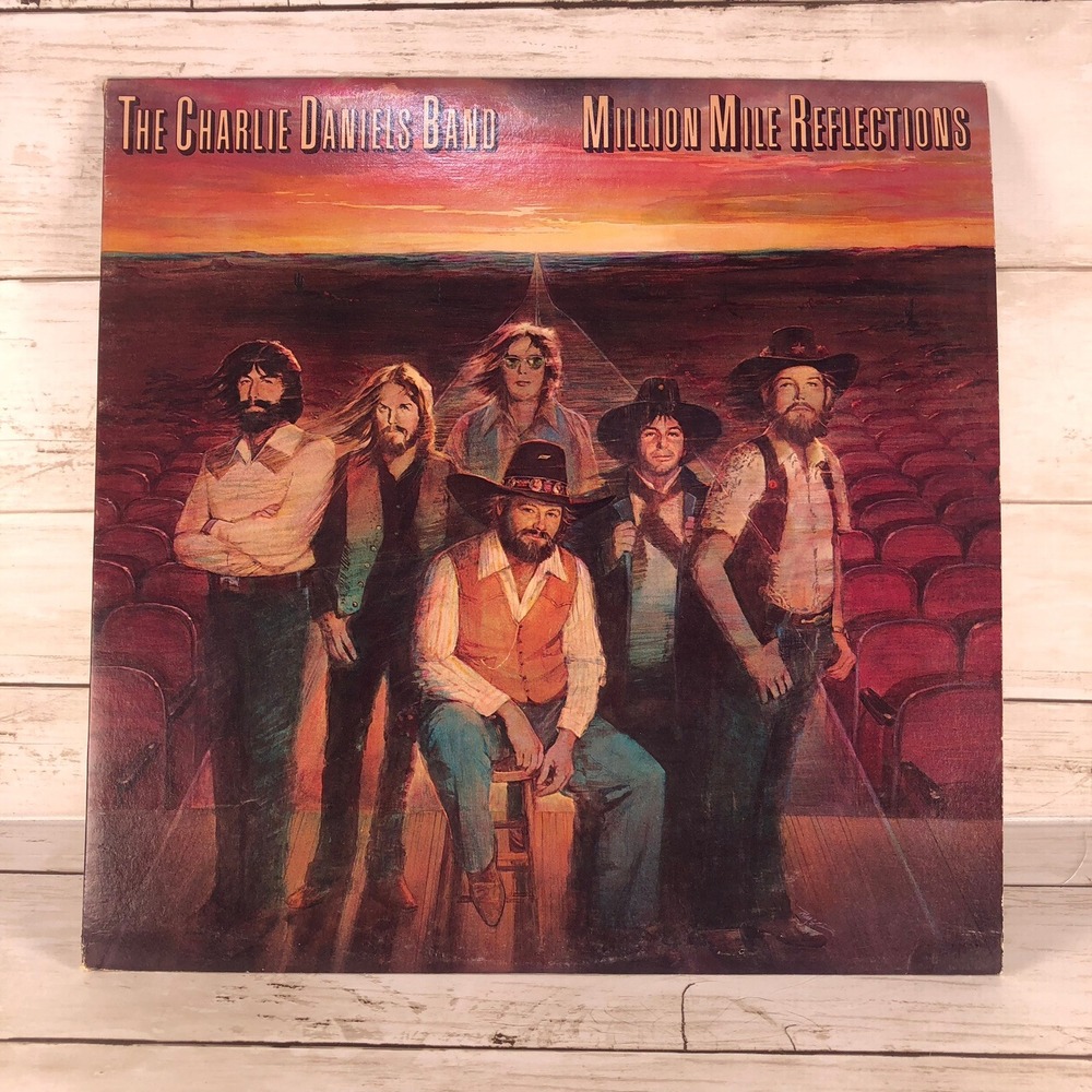 The Charlie Daniels Band‎ Million Mile Reflections Vinyl LP 1979 Epic JE 35751